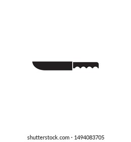 Knife icon template with modern design concept. flat vector illustration