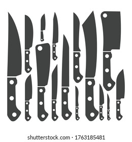 Icono de Knife Diseño de ilustración vectorial de plantilla