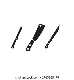 Icono de Knife Diseño de ilustración vectorial de plantilla