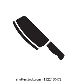 Knife icon in trendy flat style design. Vector graphic illustration. Suitable for website design, logo, app, and ui. EPS 10.