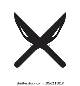knife  icon vector
