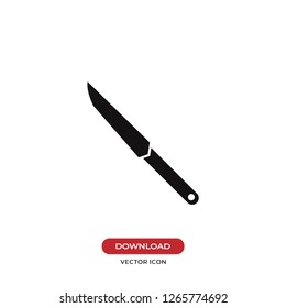 Knife icon vector