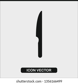 Knife icon vector