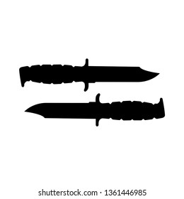 knife icon vector
