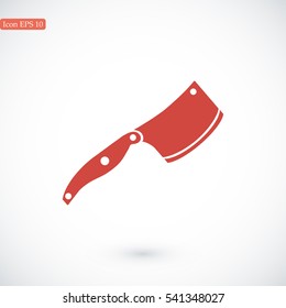 knife icon, vector best flat icon, EPS