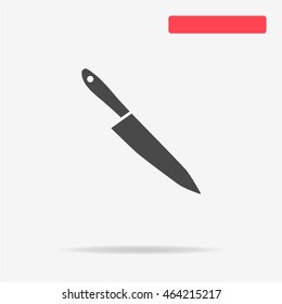 Knife icon. Vector concept illustration for design.