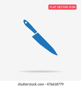 Knife icon. Vector concept illustration for design.