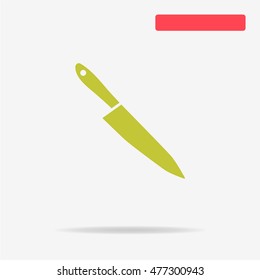 Knife icon. Vector concept illustration for design.