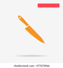 Knife icon. Vector concept illustration for design.