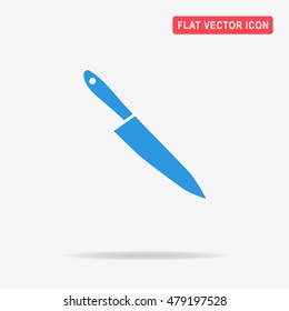 Knife icon. Vector concept illustration for design.