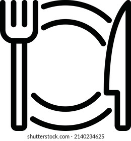 knife icon vector design flat
