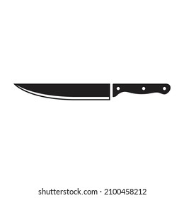 ilustración de diseño de vector de icono de cuchillos