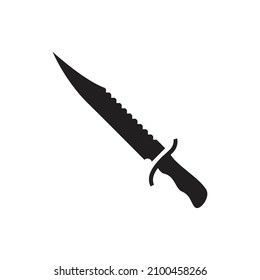 ilustración de diseño de vector de icono de cuchillos