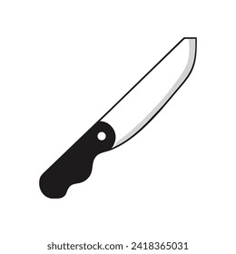 plantilla de logotipo de ilustración de diseño de icono de cuchillo