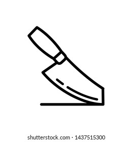 knife icon vector design template