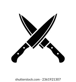 knife icon vector design template simple and clean