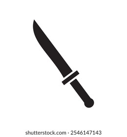 knife icon vector design template simple and modern