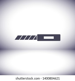 knife icon. Vector  Eps 10 . Lorem Ipsum Flat Design 