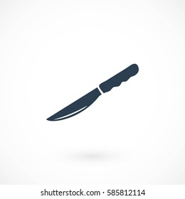 Knife icon vector, flat design best vector icon
