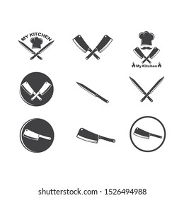 knife icon vector illustration design template