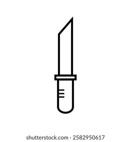 knife icon vector illustration design template