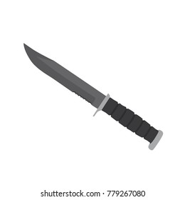 Knife icon, vector illustration design. War collection.