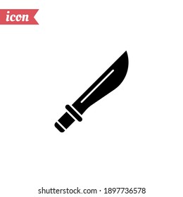 knife icon. Vector illustration EPS 10.