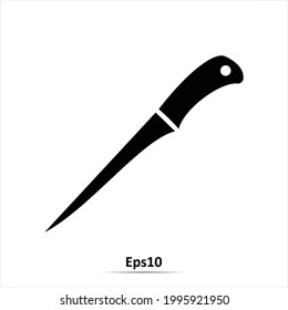 Knife icon. Vector illustration. Eps10