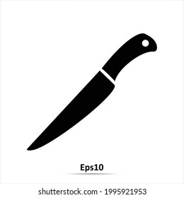 Knife icon. Vector illustration. Eps10