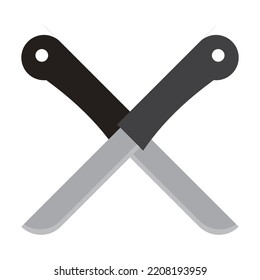 knife icon vector illustration on white background