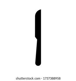  knife icon vector illustration in trendy design style