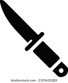 Knife icon vector, Kitchen knife icon on white background, Vector illustration 44