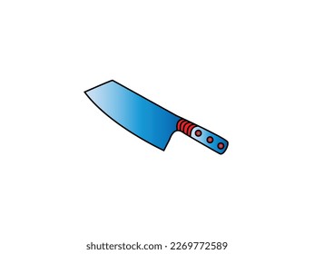 Knife icon vector. The knife for meat icon. Knife and chef, kitchen symbol