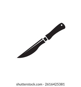 knife icon vector on white background