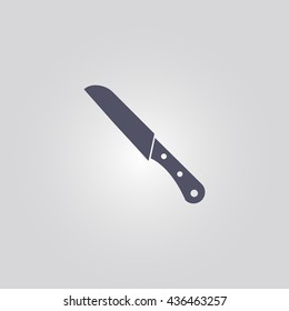 knife icon. vector. sign