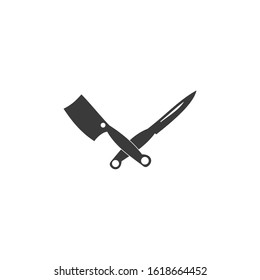 knife Icon vector sign isolated for graphic and web design. knife symbol template color editable on white background