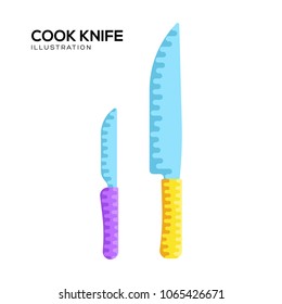Knife icon vector. Knife sign on white background. knife icon for web and app