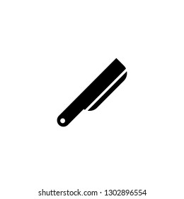 knife icon vector. knife sign on white background. knife icon for web and app