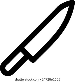 Messersymbol, Vektorgrafik oder Symbol