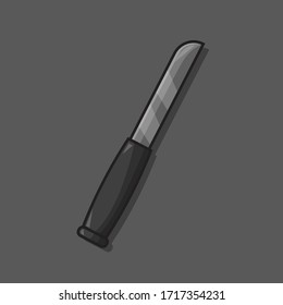knife icon vector, simple knife illustration