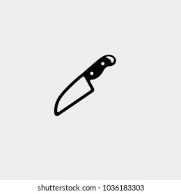 Knife icon. Vector knife icon. Knife symbol