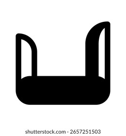 Ilustração de design de símbolo de vetor de ícone de faca