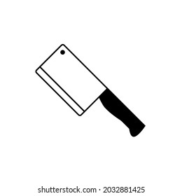 Ilustración del símbolo del vector del icono de Knife 