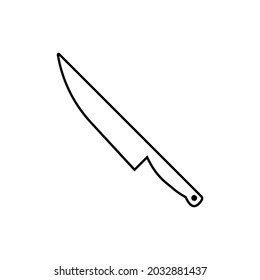 Knife Icon vector symbol illustration 