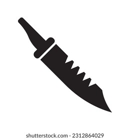 knife icon vector template illustration logo design