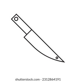 knife icon vector template illustration logo design