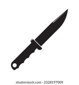 knife icon vector template illustration logo design