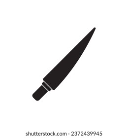 Vektorgrafik-Logo des Messers