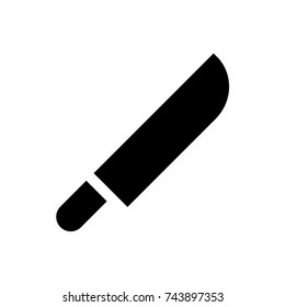 knife icon, knife icon vector, in trendy flat style isolated on white background. knife icon image, knife icon illustration