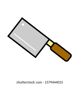 Knife icon vector in trendy style design